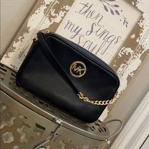 Michael Kors Black Crossbody Purse